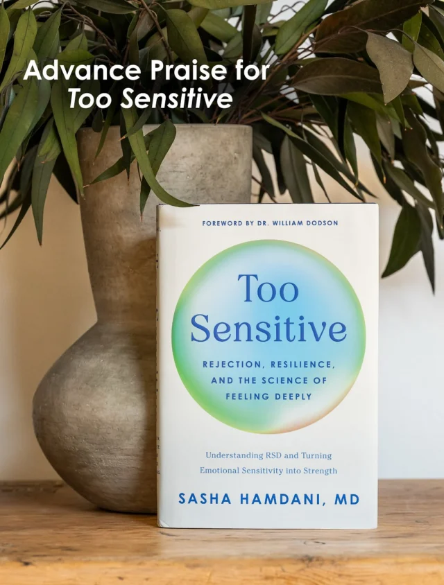 Can you believe there’s only one week until TOO SENSITIVE by @thepsychdoctormd is officially available?Here are some of the amazing things people are saying about the book and we can’t wait for you to read it, too!Filled with practical, research-informed strategies to regulate your emotional surges, interrupt spirals, and build self-worth and resilience, TOO SENSITIVE is the guide you need to turn your sensitivity into your greatest strength!TOO SENSITIVE hits shelves 8/25!
