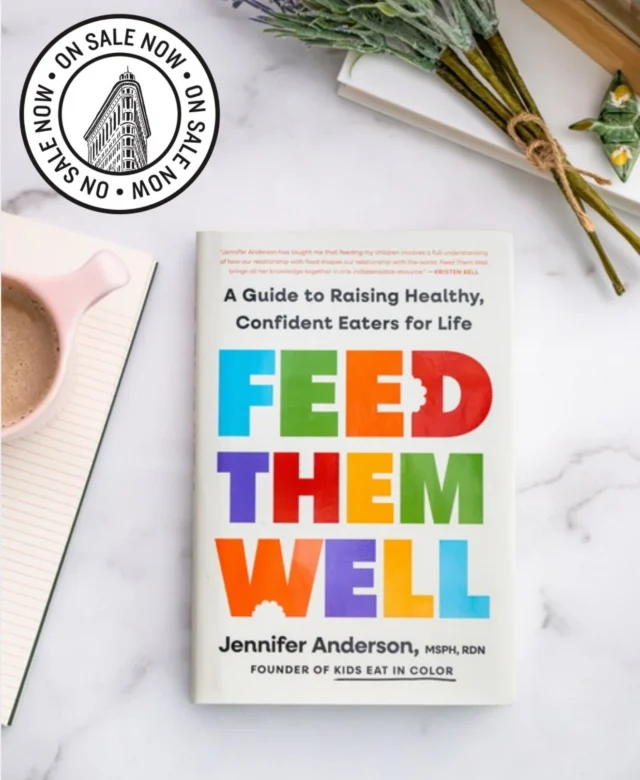 Happy Pub Day toFEED THEM WELL BY @kids.eat.in.color !!! Tackling everything from picky eating and sugar to nutrition, body image, and weight conversations, Anderson offers practical tools and scripts to help parents navigate the challenges of feeding kids with confidence. Rather than prescribing perfection, she helps families build healthy relationships with food without guilt, pressure, or diet culture.