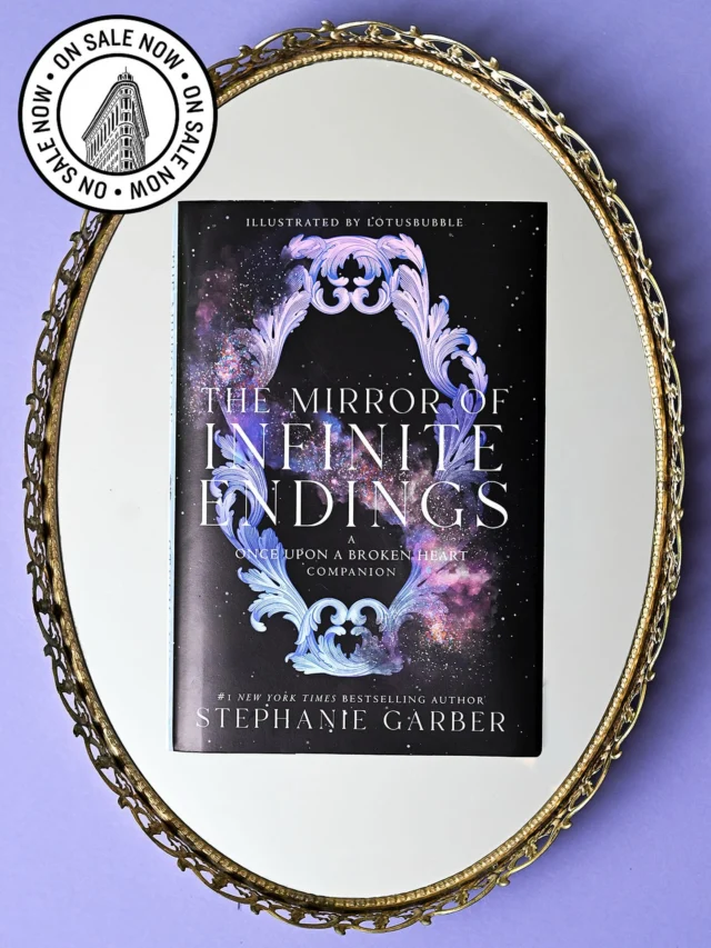 HAPPY PUB DAY to THE MIRROR OF INFINITE ENDINGS by @stephanie_garber !!!Jacks and Evangeline Fox have finally found their happily ever after. Everything in the Hollow is wonderful and perfect...except for one secret that might rewrite reality, alter history, and change their ending. Featuring fan-favorite cameos and more than twenty full-page illustrations