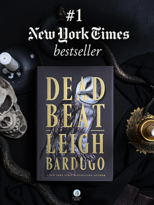 THE END IS HERE…at #1. 🖤DEAD BEAT is officially a #1 New York Times bestseller!Congratulations to author @lbardugo on this incredible achievement...and what a way to shut the final chapter of the Ninth House trilogy. Thank you to every reader who has stepped through the doors of Lethe, followed this story from Ninth House to Hell Bent to Dead Beat, recommended these books to a friend, showed up to an event, and made this series your own.Alex Stern, Darlington, Dawes, and Turner can’t thank you enough, and neither can we. Thank you for giving this trilogy the ending it deserves.🦉