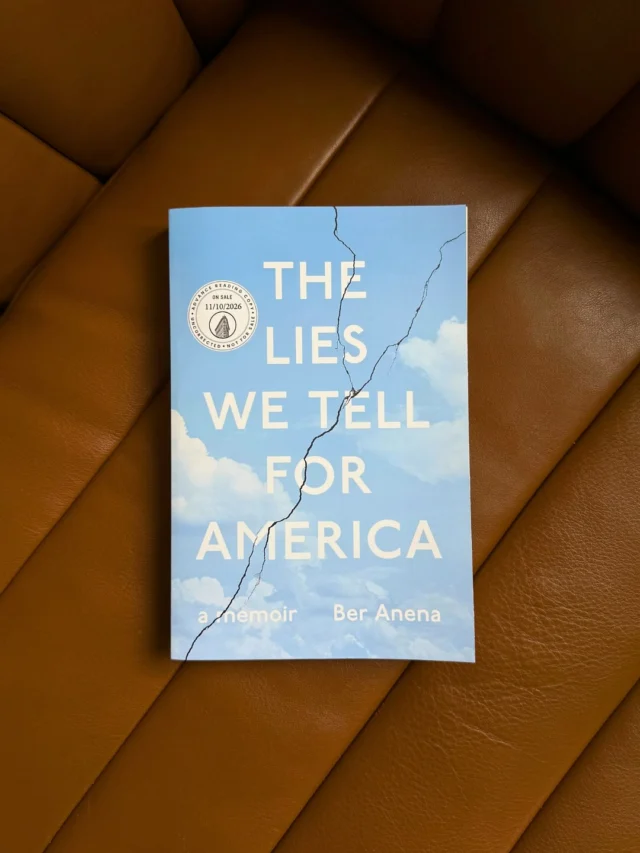 We’re excited to share the striking first lines of THE LIES WE TELL FOR AMERICA, a brilliant, piercing, and funny exploration following one woman’s journey in navigating the fraught higher education system during the COVID-19 pandemic as an international student.Preorder your copy today! THE LIES WE TELL FOR AMERICA is available November 10, 2026.