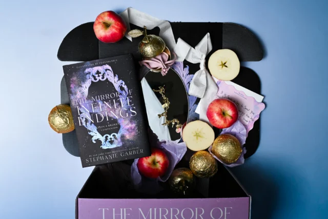 Your happily ever after awaits...We’re giving TWO lucky readers the chance to win an exclusive THE MIRROR OF INFINITE ENDINGS VIP merch box, featuring a golden apple containing a custom charm bracelet by @elisa_charms, inspired by the magic of Stephanie Garber’s Once Upon a Broken Heart series!TO ENTER:🍎 Follow @flatiron_books and @stephanie_garber✨ Like this post🪞 Tell us what you’d want Evangeline to bake for you in the comments!No purchase necessary. Open only to legal residents of the 50 United States and D.C. who are age 18 or older and of the legal age of majority. Entry period begins at 12:00 PM Eastern Time (ET) on 9/28/26 and ends at 11:59 PM ET on 10/3/26. Void where prohibited. For full Official Rules, visit https://read.macmillan.com/?post_type=fib&p=3335268&preview=true Sponsored by Flatiron Books, 120 Broadway, New York, NY 10271. The Sweepstakes is in no way sponsored, endorsed or administered by, or associated with, Instagram.