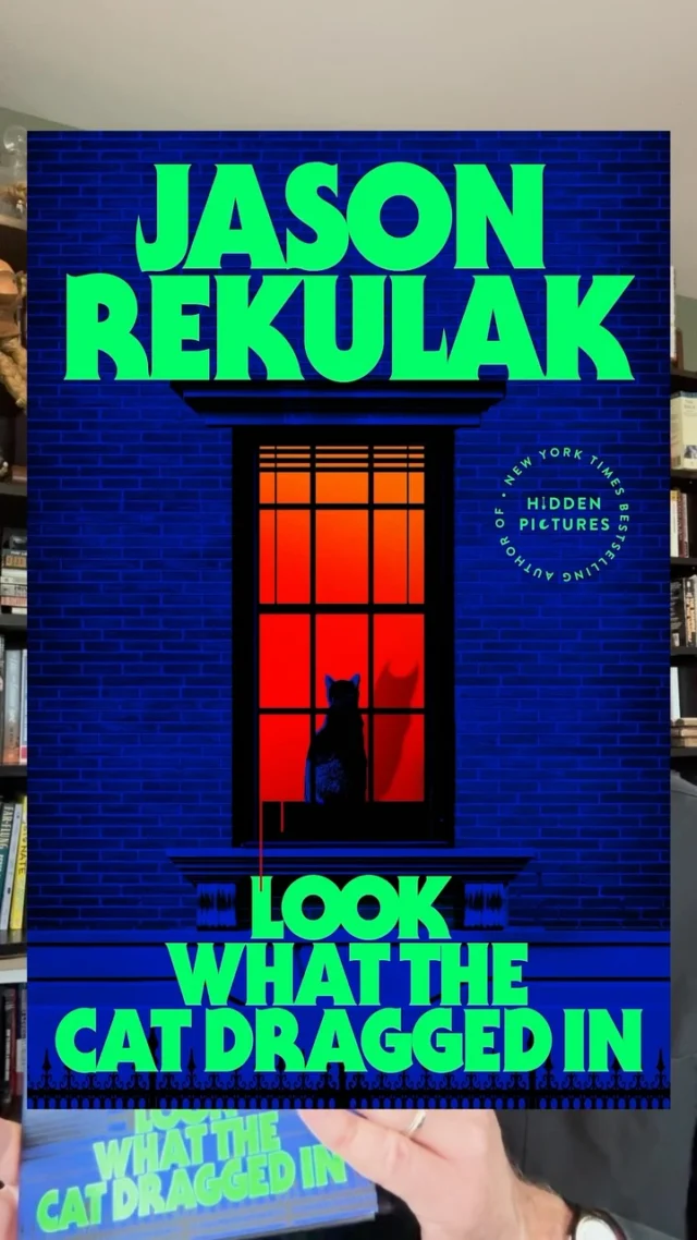 Jason Rekulak is taking us behind the scenes of LOOK WHAT THE CAT DRAGGED IN, sharing the inspiration behind his newest thriller and why cats make the perfect characters for a spooky story.Don’t forget to preorder your copy before October 12 to receive exclusive goodies and enter for a chance to win a custom illustrated comic of you and your pet! 🐾Out October 13! Preorder now!