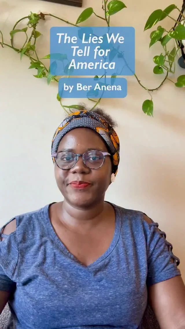 Learn a little bit more about THE LIES WE TELL FROM AMERICA from the author, Ber Anena, herself!THE LIES WE TELL FOR AMERICA is a brilliant memoir that explores the fraught American higher education system and we cannot wait for you to read it.On sale November 10. Preorder your copy today!