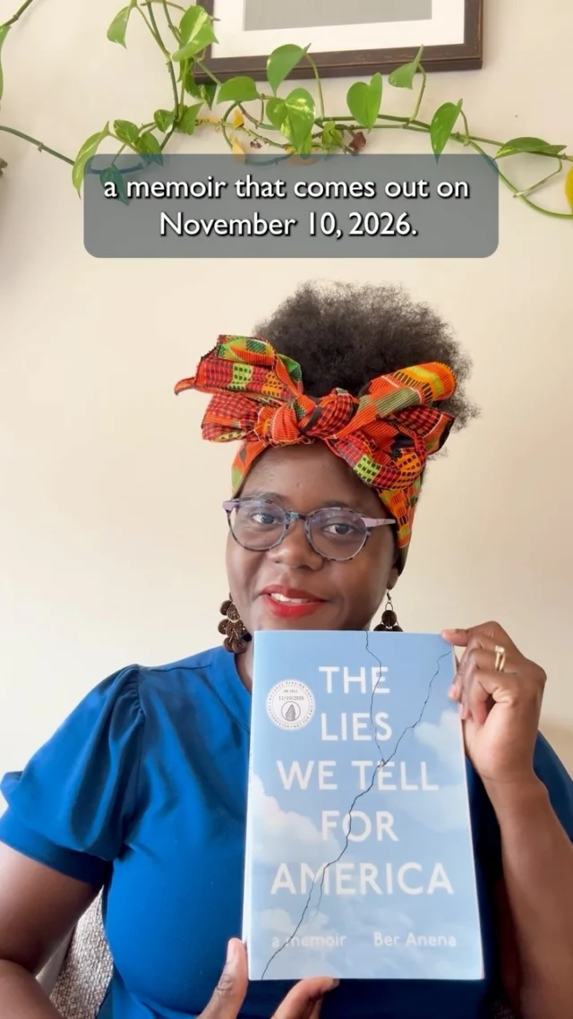 What was @ber.anena up to before she attended Columbia University’s MFA program?Learn more about her journey through the American higher education system after she left the security of her life in Uganda for greater uncertainty in the United States in her piercing, funny memoir, THE LIES WE TELL FOR AMERICA!Preorder your copy today!
